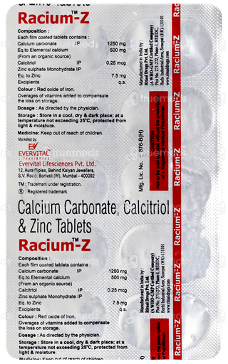 Racium Z Tablet 10