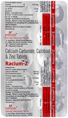 Racium Z Tablet 10