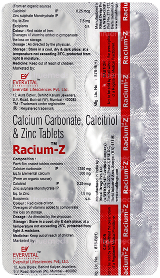 Racium Z Tablet 10