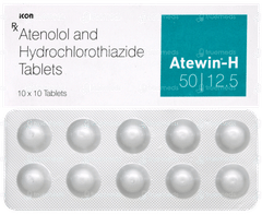 Atewin H 50/12.5 Tablet 10 Atewin H 50/12.5 Tablet 10