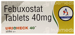 Uricheck 40 Tablet 10 Uricheck 40 Tablet 10