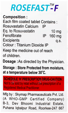 Rosefast F Tablet 10 Rosefast F Tablet 10
