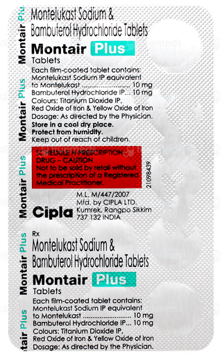 Montair Plus Tablet 15