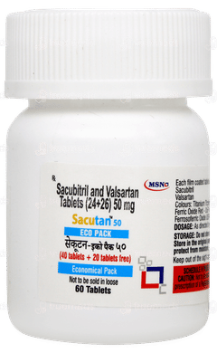 Sacutan 50 Tablet 40 + 20 Free