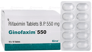 Ginofaxim 550 Tablet 10