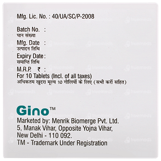 Ginofaxim 550 Tablet 10