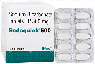 Sodaquick 500 Tablet 10