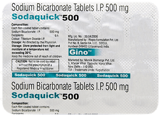 Sodaquick 500 Tablet 10
