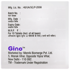 Ginofaxim 400 Tablet 10 Ginofaxim 400 Tablet 10