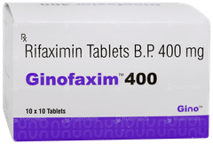Ginofaxim 400 Tablet 10 Ginofaxim 400 Tablet 10