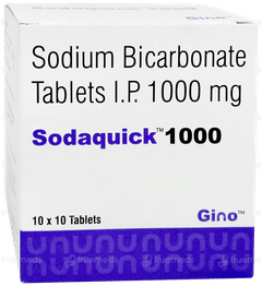 Sodaquick 1000 Tablet 10