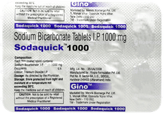 Sodaquick 1000 Tablet 10