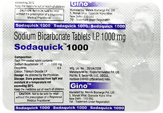 Sodaquick 1000 Tablet 10