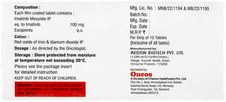 Itanib 100 Tablet 10