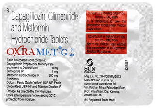 Oxramet G 5/1/500 Tablet 7