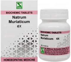 Dr Willmar Schwabe Natrum Muriaticum 6x Biochemic Tablet 25gm