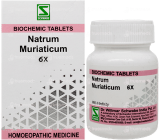 Dr Willmar Schwabe Natrum Muriaticum 6x Biochemic Tablet 25gm