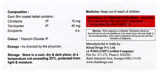 Cilcontrol T 10/40 Tablet 10