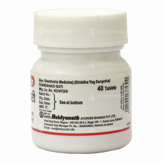 Baidyanath Chandanadi Bati Elayachi Yukta Tablet 40