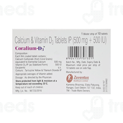 Coralrite D3 Tablet 10