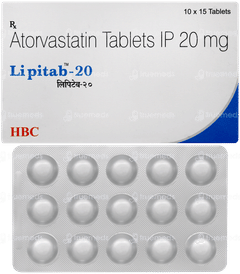 Lipitab 20 Tablet 15