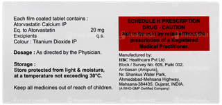 Lipitab 20 Tablet 15