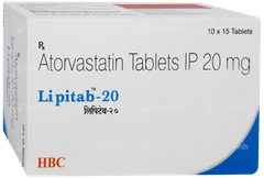 Lipitab 20 Tablet 15