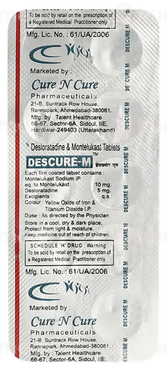 Descure M Tablet 10