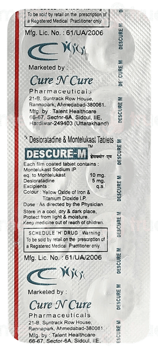 Descure M Tablet 10