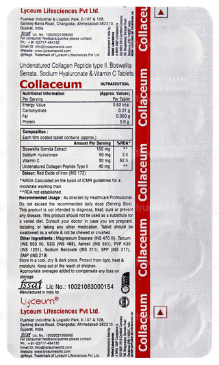 Collaceum Tablet 10