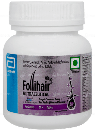 Follihair New Twin Pack Of 30 Tablets