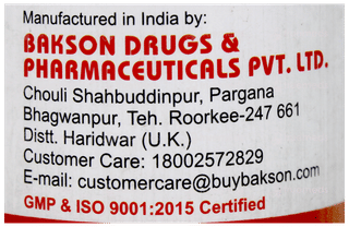 Baksons Gastro Aid Tablet 110Gm