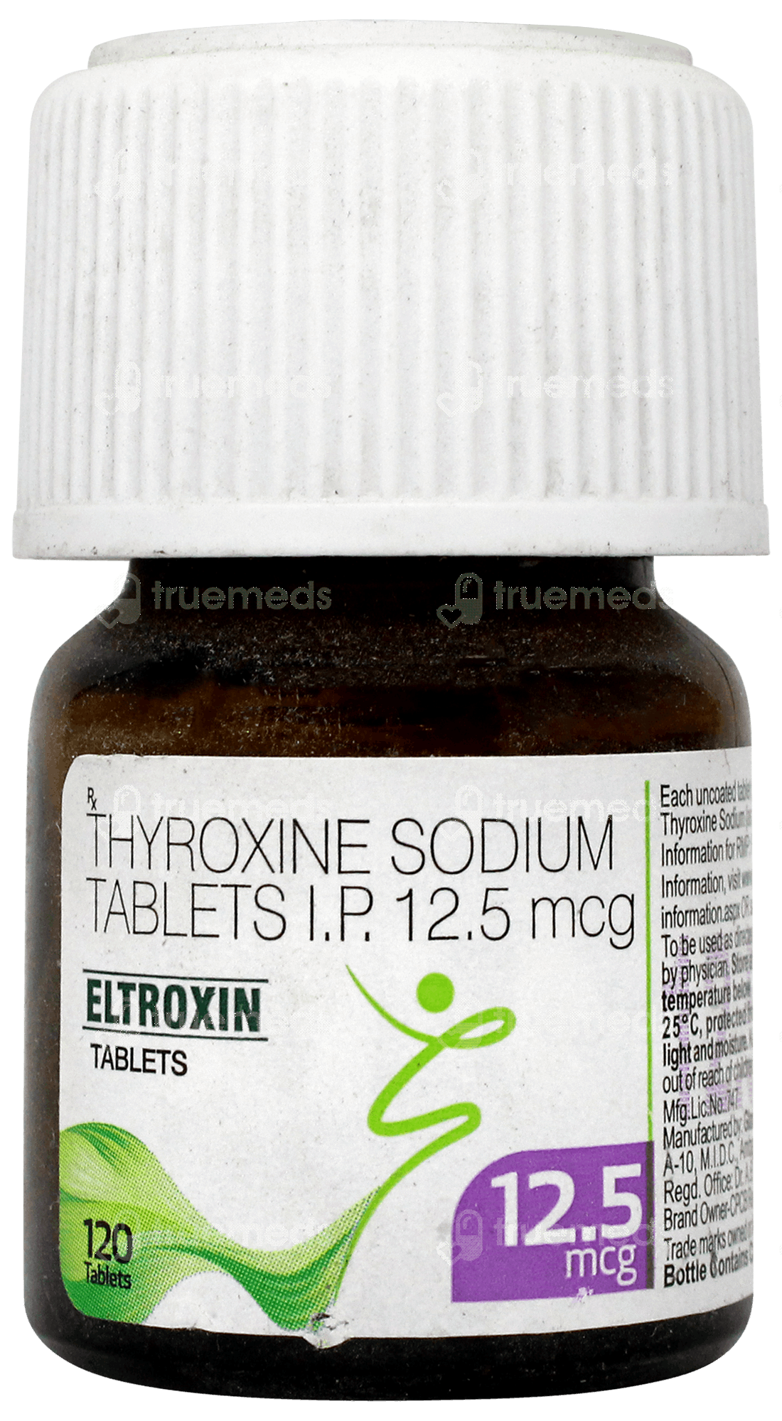 Eltroxin 12.5Mcg Tablet 120