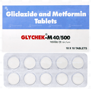 Glychek M 40/500 Tablet 10