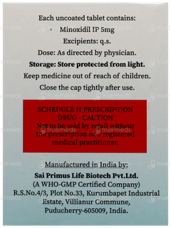 Minogain 5Mg Tablet 30