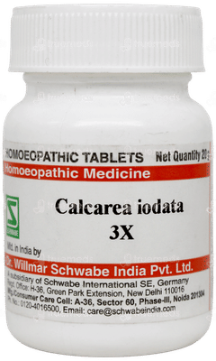 Dr Willmar Schwabe Calcarea Iodata 3x Tablet 20gm