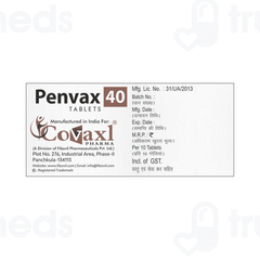 Penvax 40 Tablet 10 Penvax 40 Tablet 10