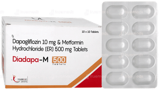 Diadapa M 500 Tablet 10