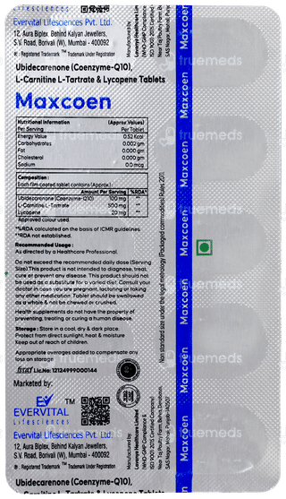 Maxcoen Tablet 10