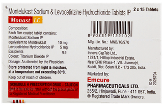 Monast Lc Tablet 15