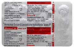 Monast Lc Tablet 15 Monast Lc Tablet 15