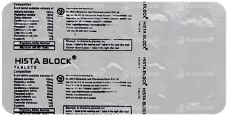 Dr Jrk Hista Block Tablet 10