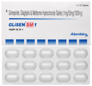 Glisen Sm 1 Tablet 15