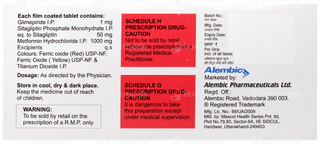 Glisen Sm 1 Tablet 15