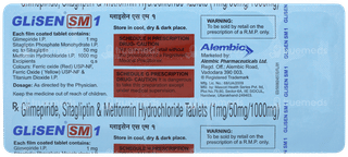 Glisen Sm 1 Tablet 15