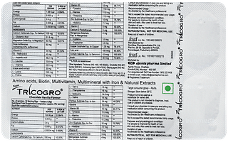 Tricogro New Chocolate Vanilla Flavour Tablet 10