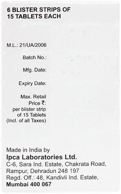 Ipca Mmf 500 Tablet 15 Ipca Mmf 500 Tablet 15
