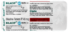 Bilacip 40 Tablet 10