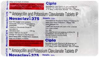 Novaclav 375 Tablet 10