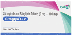 Sitaglyn G 2 Tablet 10 Sitaglyn G 2 Tablet 10